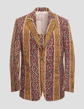 BATIK PRINT SPORT COAT -  MTO