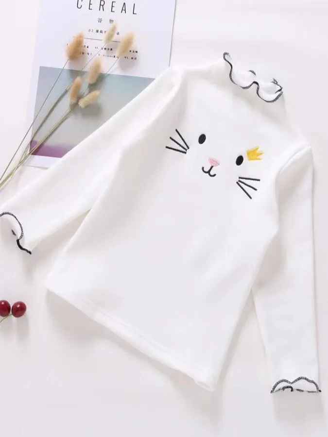 Kitty Princess Turtleneck Sweater