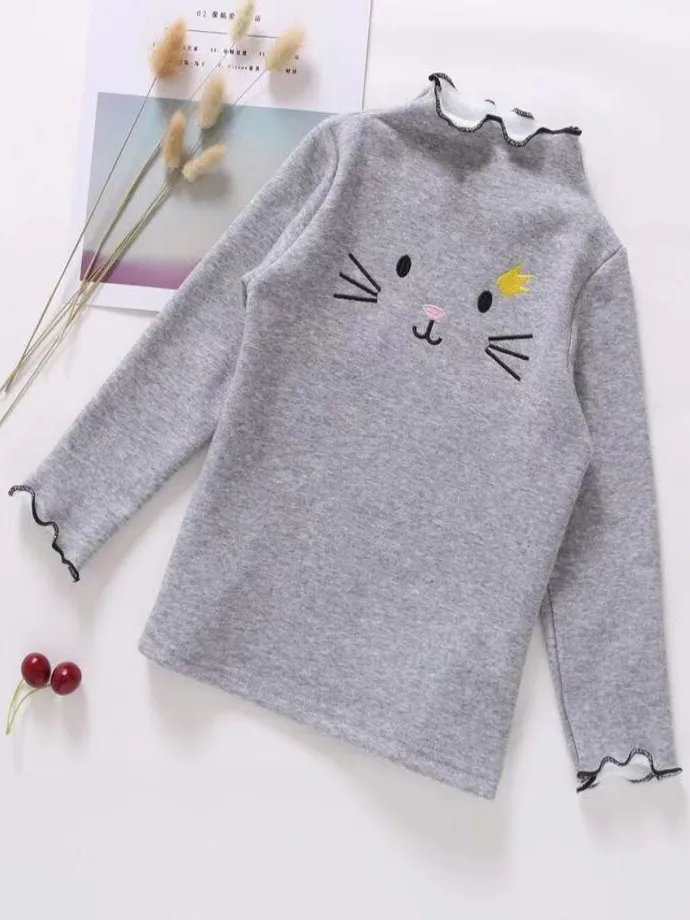 Kitty Princess Turtleneck Sweater