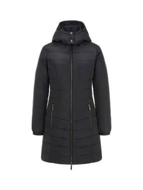 Overseas station season big chance 8 18 women s detachable hooded zip up padded coat black 270735