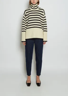 Signature Stripe Turtleneck