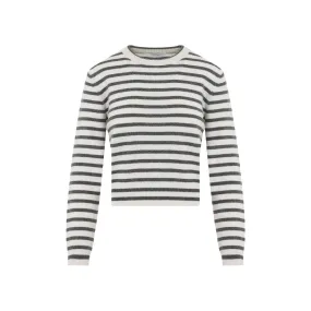 STRIPE PAILLETTES SWEATER